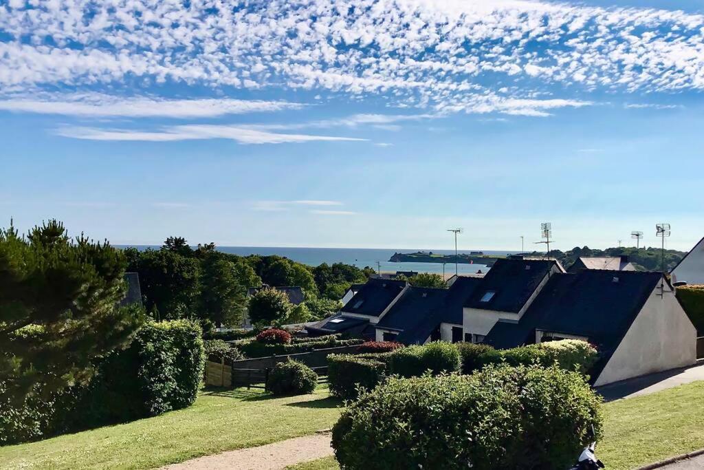 Charmant Studio A 400M De La Plage Avec Piscine Guidel Exterior foto